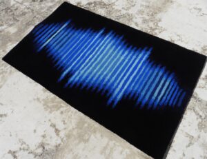 tapis blue sound rectangle d'or (2)