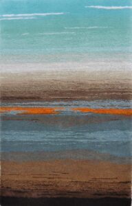 tapis horizon pure laine handtufting