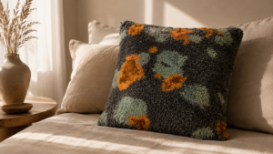 banniere coussin rectangle dor