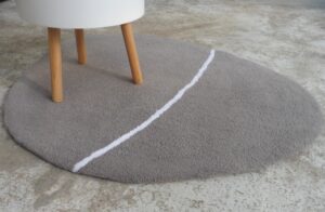 tapis gros galet taupe 4