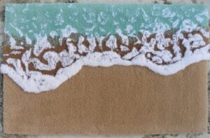 tapis plage pure laine et mohair (2)